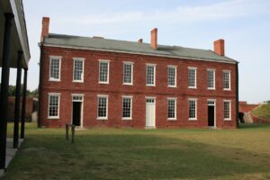 building at fort clinch